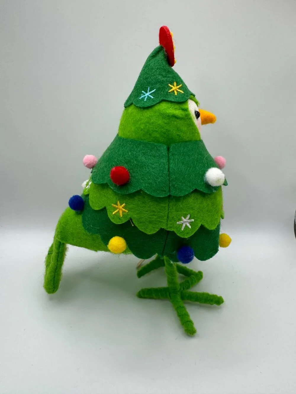 Target Wondershop Bird 2021 Tinsel Felt Bird, Christmas Tree Featherly Friend
